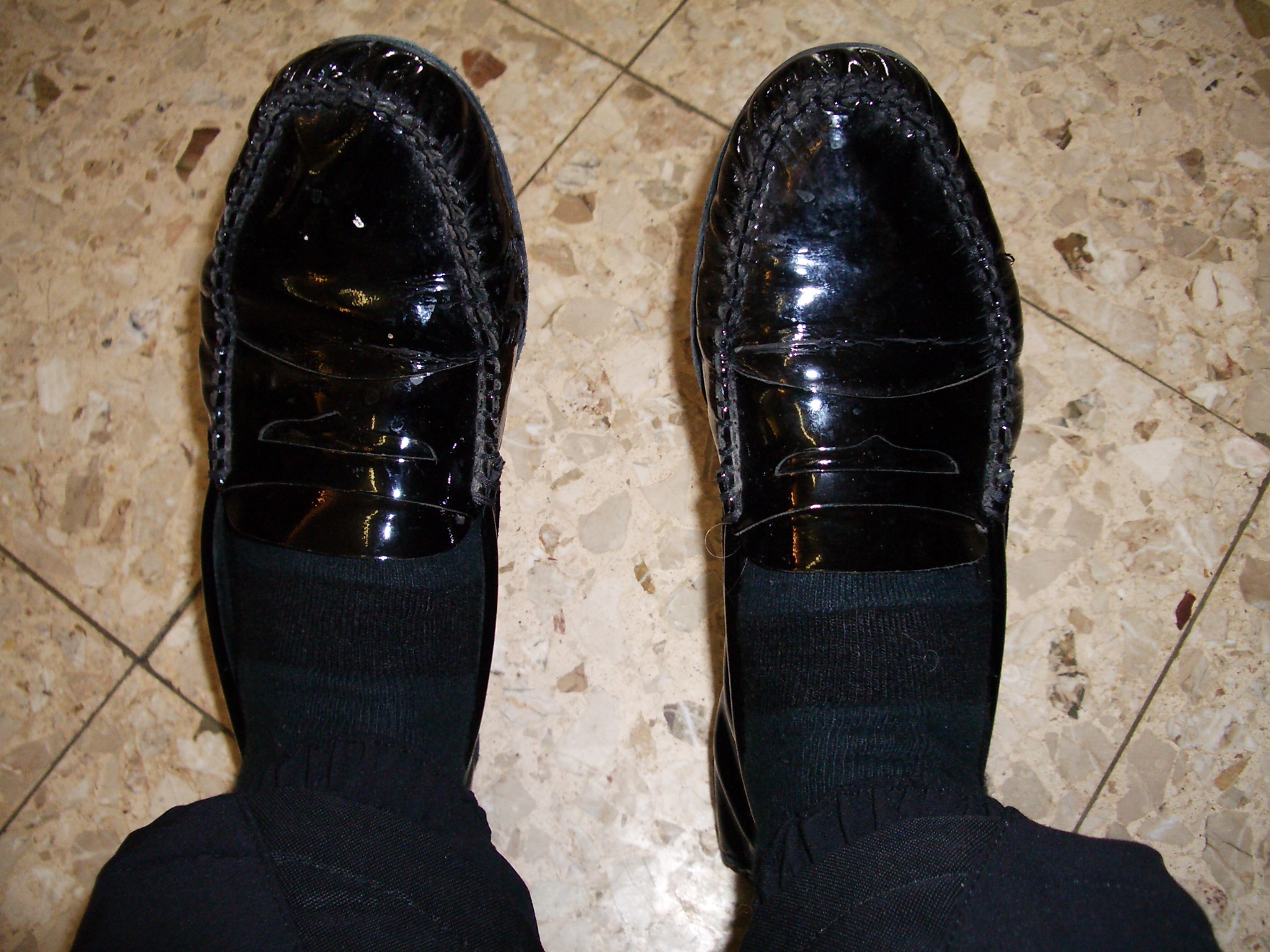 Day 4 5 St Bernard Monastery hut shoes 2